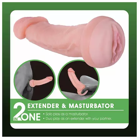 Extendor - Penisjatko ja vagina 8,5" - Nanma - 48795-1 - 2