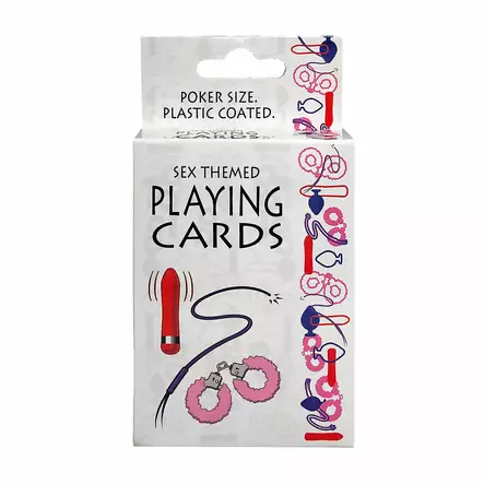 Sex Themed - Seksivälineaiheiset pelikortit - Seksipelit - 48888-1 - 2