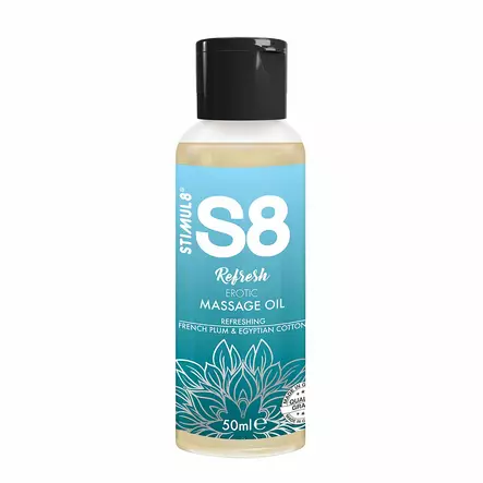 Stimul8 S8 Refresh - Hierontaöljy, 50 ml - Hierontaöljyt - 48889-1 - 1